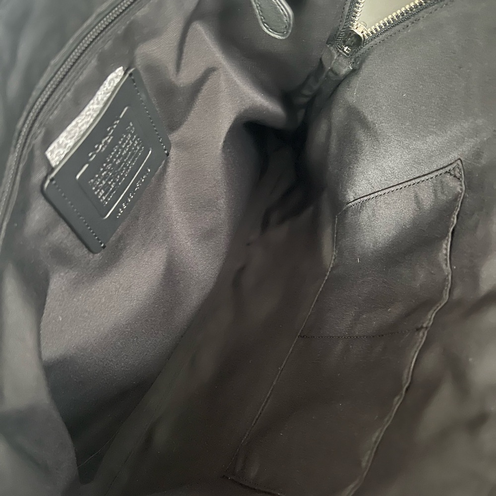 COACH BECKETT PORTFOLIO BRIEF IN SIGNATURE LEATHER - Picture 7 of 10